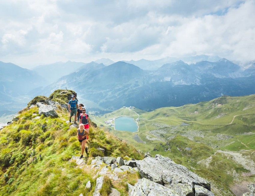 Wandern über die Gipfel der Radstädter Tauern © Tourismusverband Obertauern
